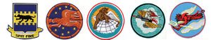 Tuskegee Airmen Squadron Patches