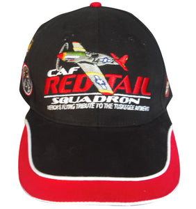 Hat featuring the Squadron Patches of the Tuskegee Airmen 